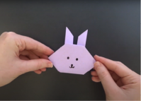 Video: How to Make an Origami Rabbit for Tsukimi