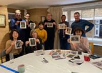 Woodblock Printing Workshop with Hiroko Imada (Feb) - Photos