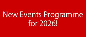 Discover our New Events Programme for 2026!