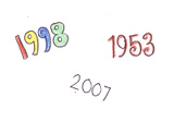 New Year card template