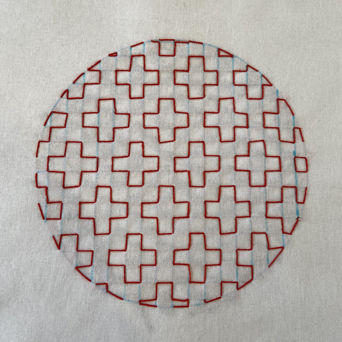 Jujizashi Sashiko Cross Stitch - Create Whimsy