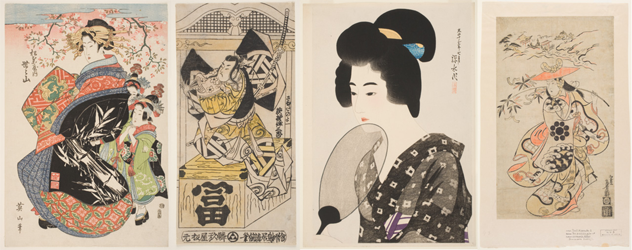 kimono collage